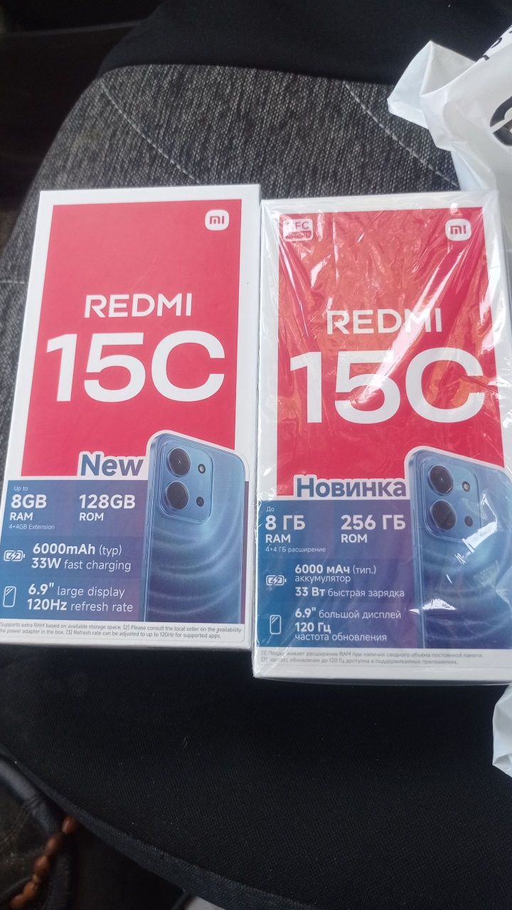 Redmi 15c 8/128gb va 8/256 gb