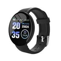 Ceas Smartwatch D18, 1.3inch OLED, Bluetooth 4.0