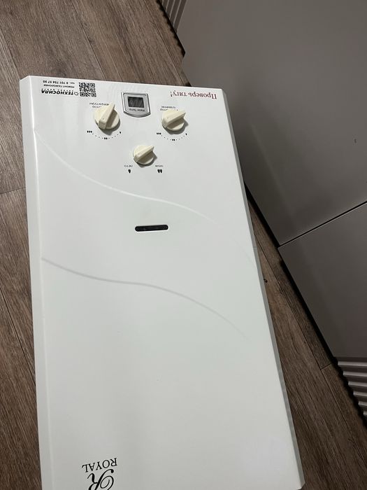 Газовая колонка в рабочем состоянии