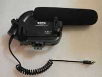 Microfon Shotgun Pro Stereo BOYA BY-VM190 Video DSLR Camera Camcorder