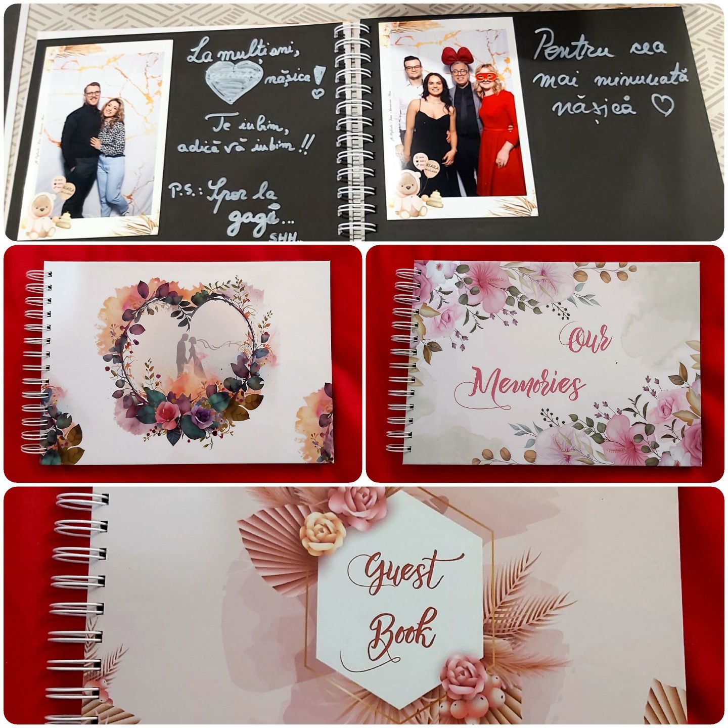 Guestbook Album foto Carte amintiri