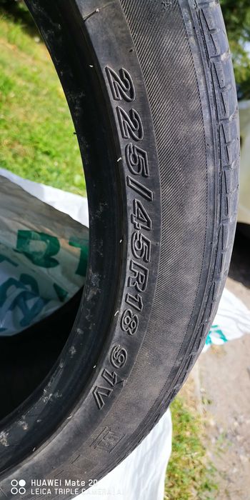 225/45/R18 NEXEN 2бр. "R18-91V" летни гуми Нексен, 4-5мм грайфер