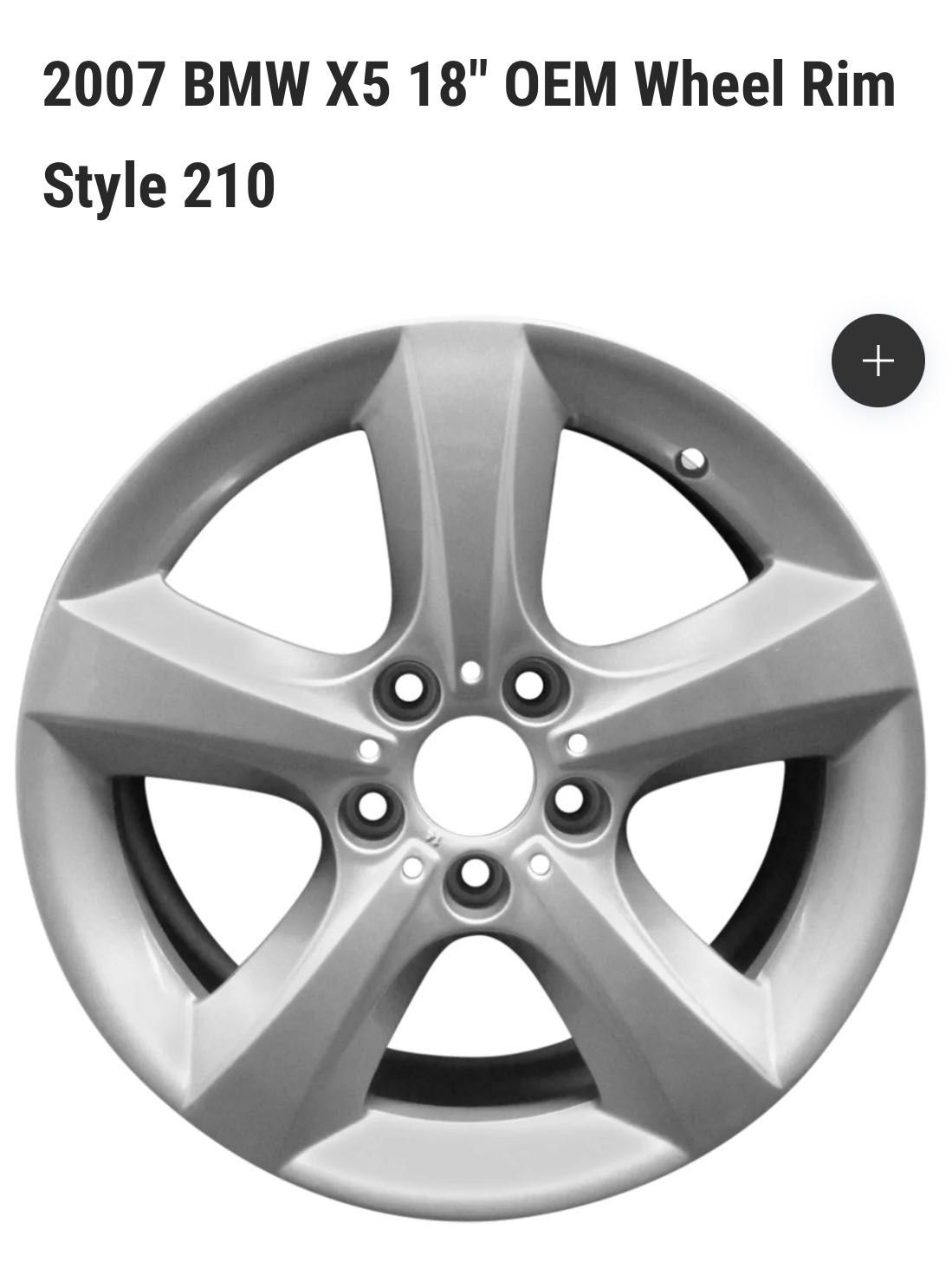 Джанти за bmw x5 e70 18” style 210
