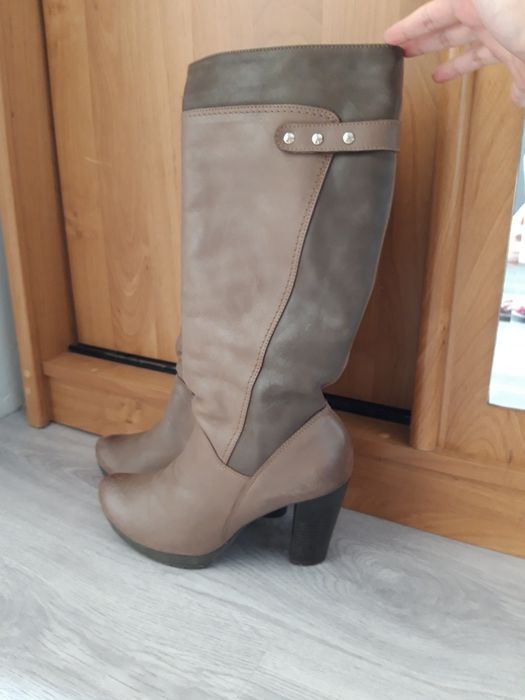 Зимние сапоги натуралка