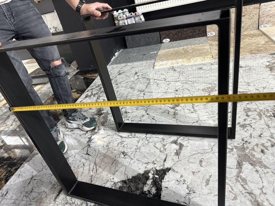 Picioare metalice pt masa