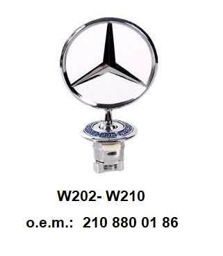 Метална Емблема Mercedes Benz (Мерник) - 250388