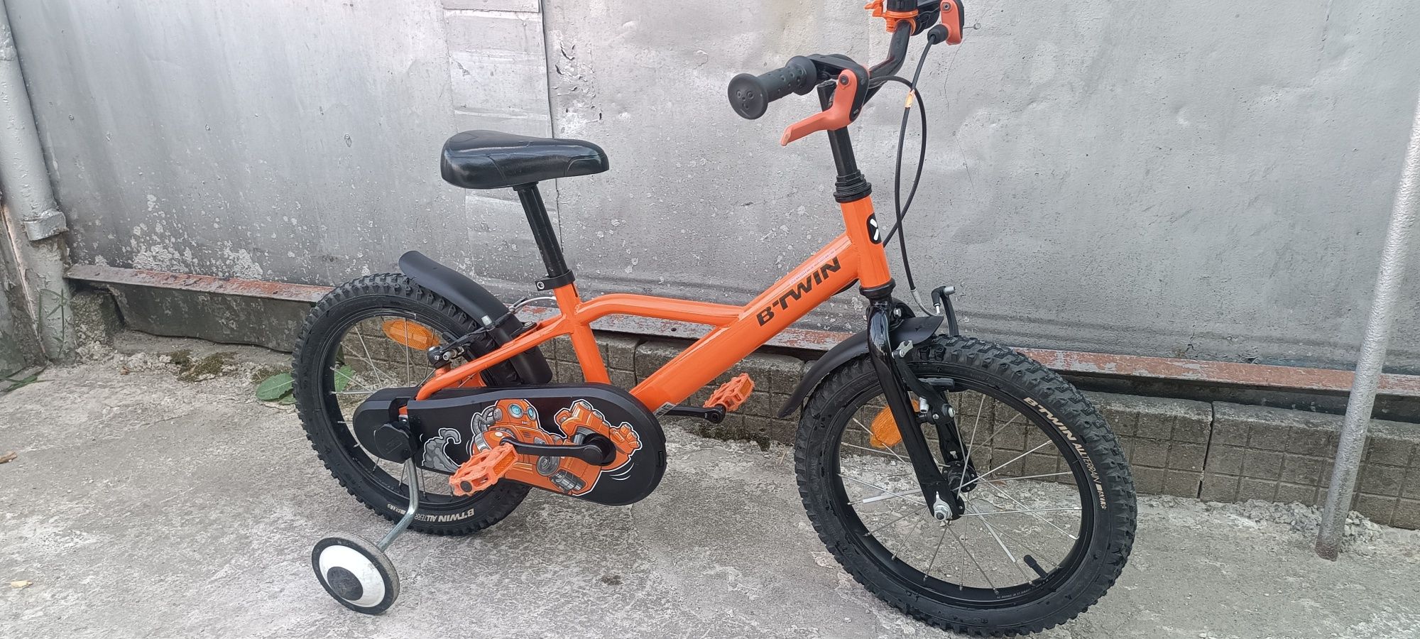 BTWIN Детски велосипед 16 инча 500 ROBOT