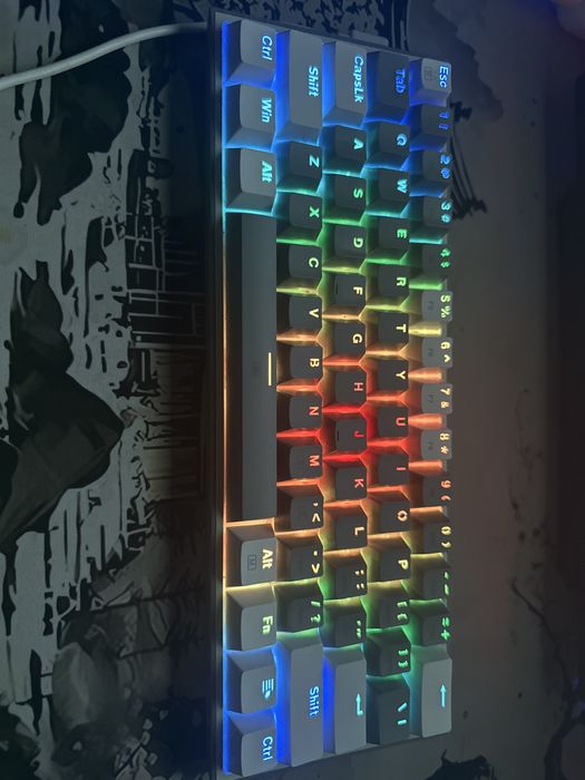 механическая клавиатура red dragon K-617 RGB