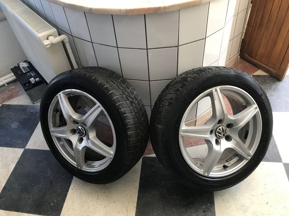 Vand 3 jante cu caucicuri  2 de iarna si 3 vara michelin 205/50R17