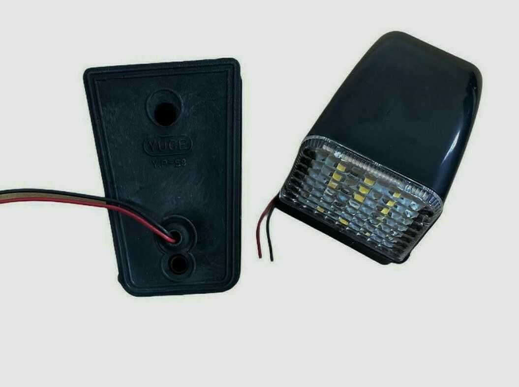 Диодни ЛЕД LED БЕЛИ габарити с 18 SMD за Волво Volvo FH FL FM FH12