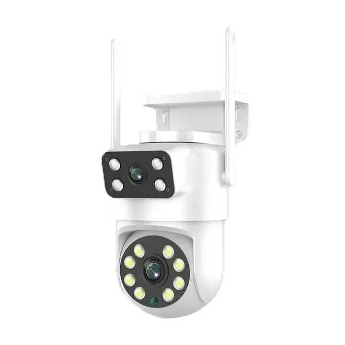 Двойна камера 6MP WIFI, двупосочна комуникация