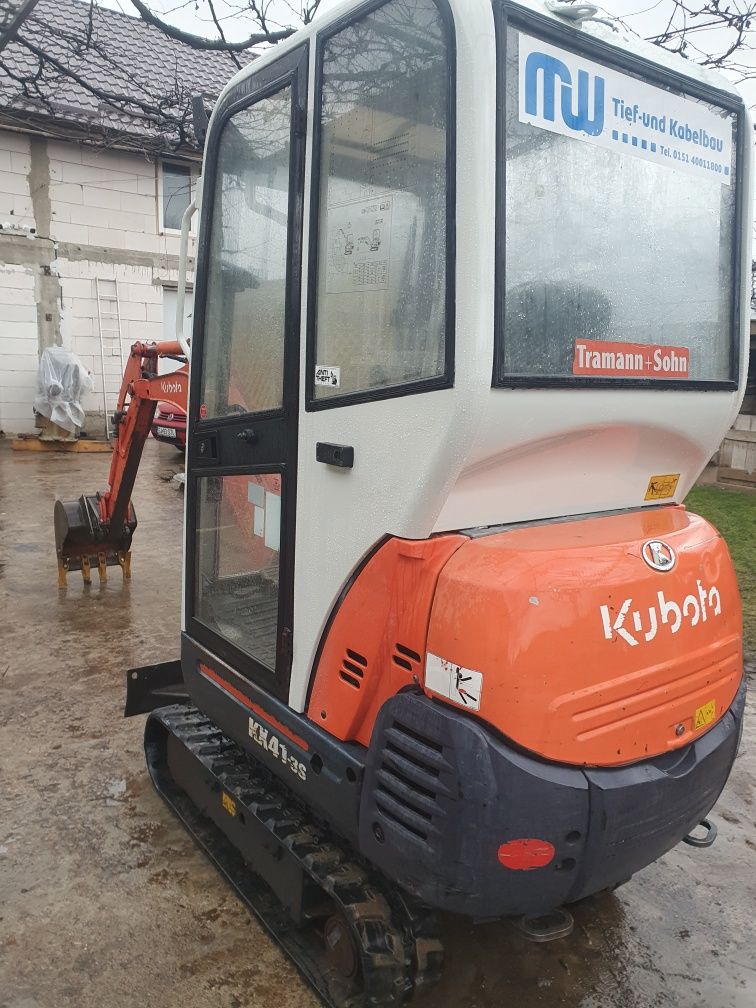 Miniexcavator Kubota an 2010 KX41-3s import Germania