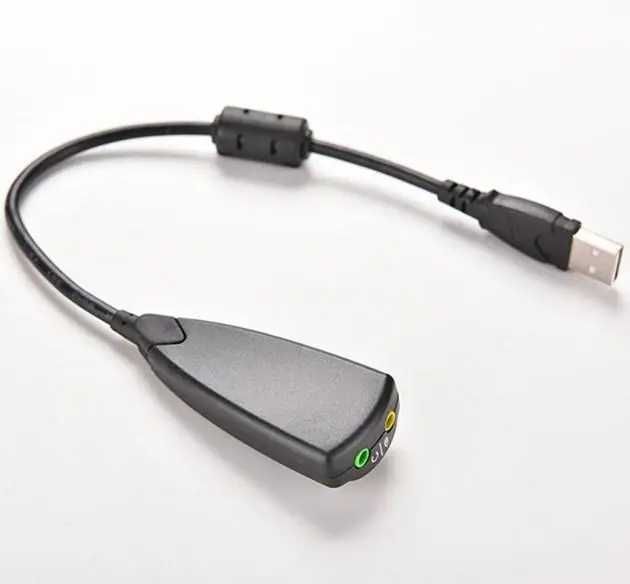 продам внешняя звуковая карта 7.1 Steel Sound 5HV2/USB 2.0 с 3,5мм жэк