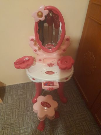 Masuta de toaleta, make up (machiaj) fetite + scaunel
