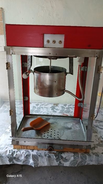 Попкорн апарати куп ишлатилмаган