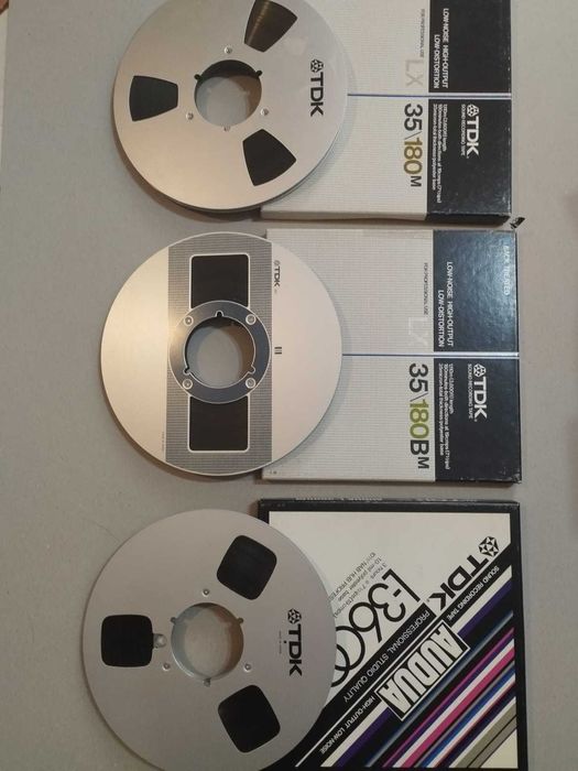 Banda de magnetofon TDK 26 cm