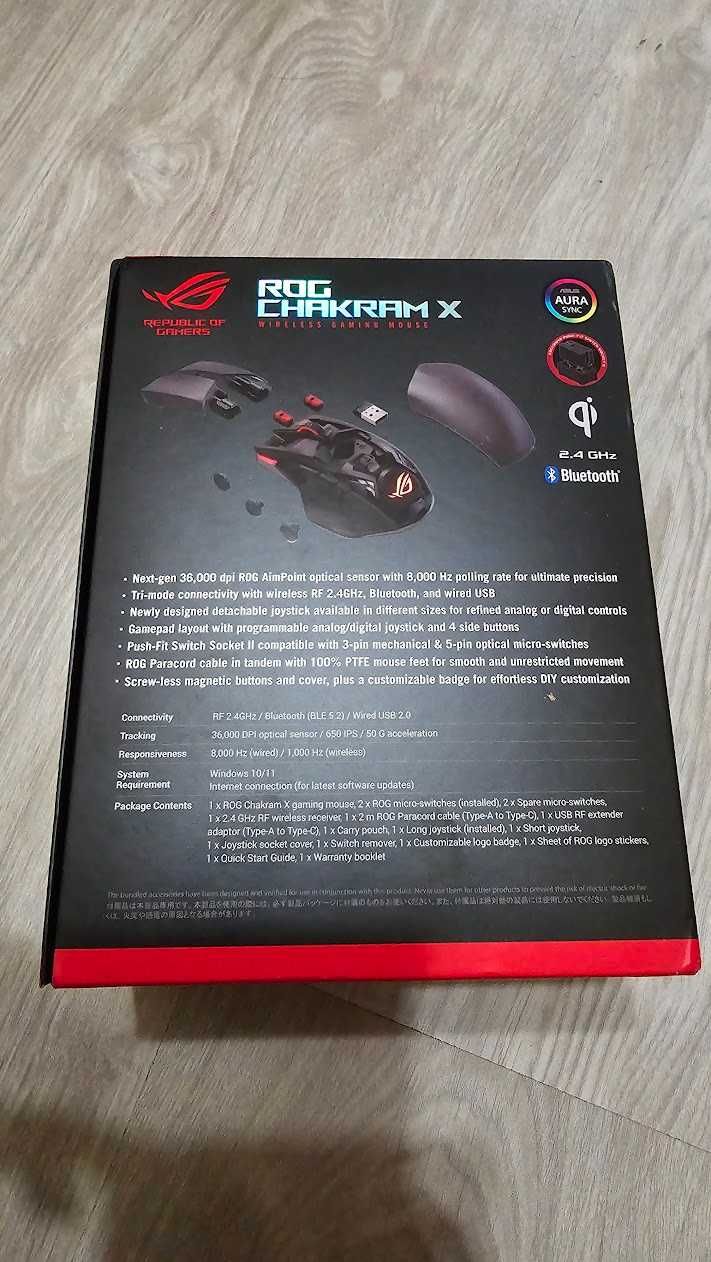 Mouse Gaming ASUS ROG Chakram X NOU SIGILAT cu garantie