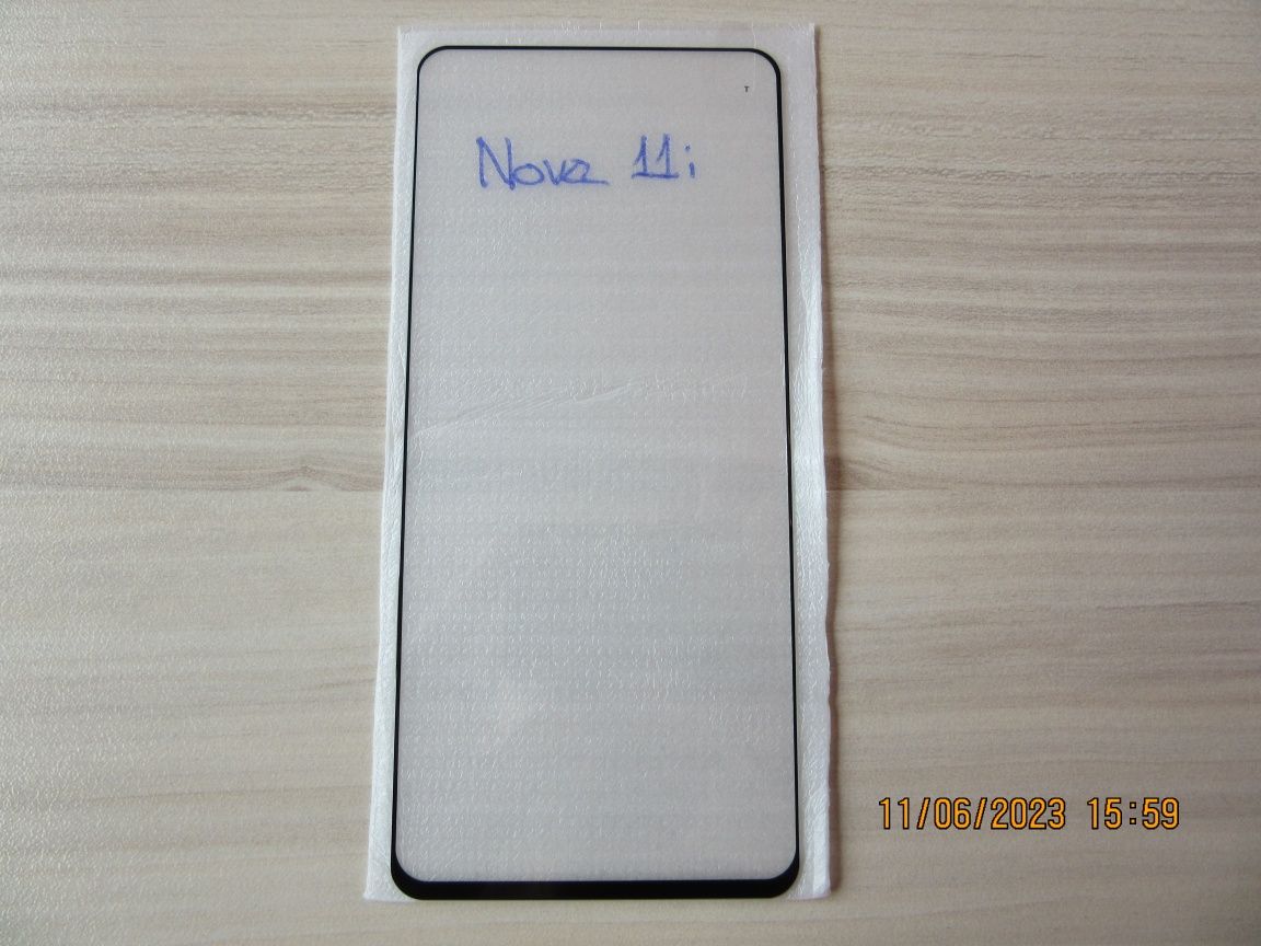 Huawei Pura 70 / Nova 11 / 11i /5D ЦЯЛО ЛЕПИЛО Стъклен протектор екран
