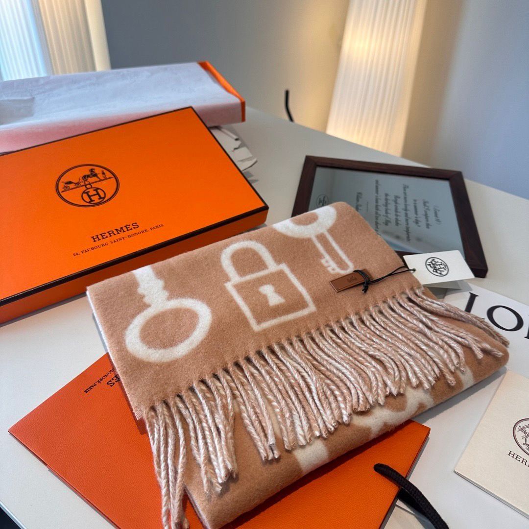 Кашмирен Шал HERMES