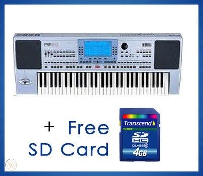 Card SD cu ritmuri pt. KORG Pa50SD/Pa500/Microarranger