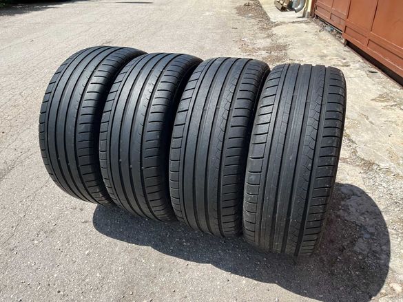 4 бр. летни гуми 255/45/20 Dunlop AO DOT 5117 2x5,5 mm 2x4,5 mm