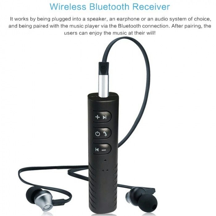 Receptor Bluetooth Audio WB Digital, Receiver Muzica Auto, 3.5 mm