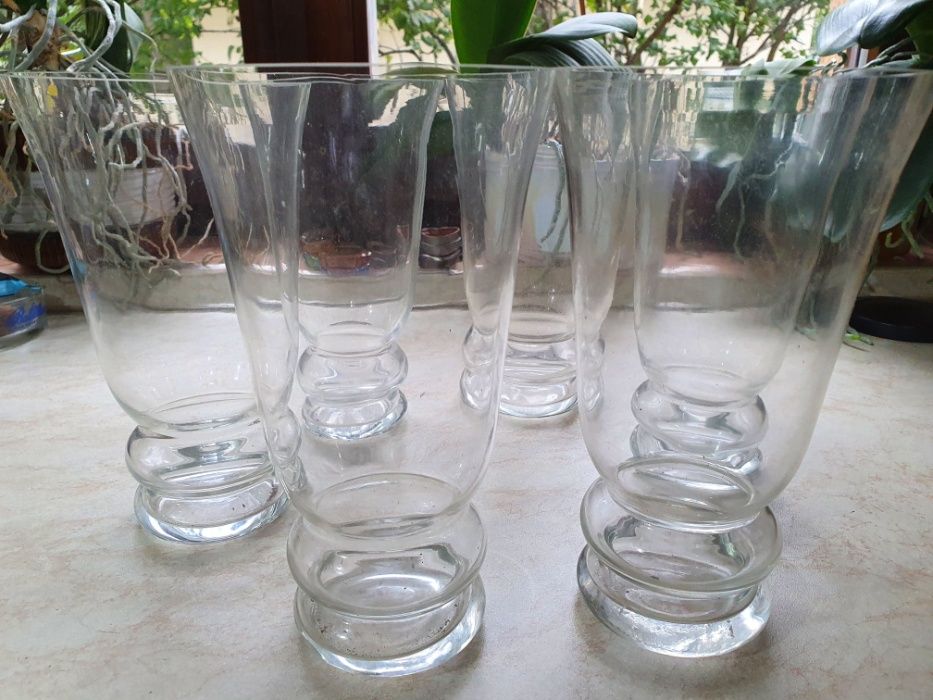 Vaze din sticla - handmade
