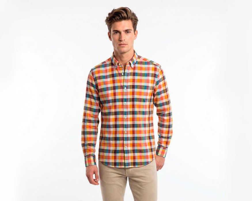 Massimo Dutti Оригинална мъжка риза размер L