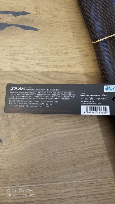 Lansete spinning aproape noi 95% NOI !!  Tict Sram, Skyljne, RTB