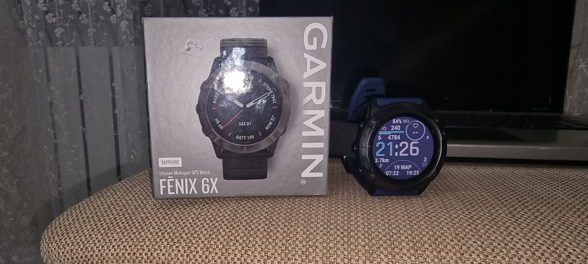 Смарт часы Garmin Fenix 6x SAPPHIRE