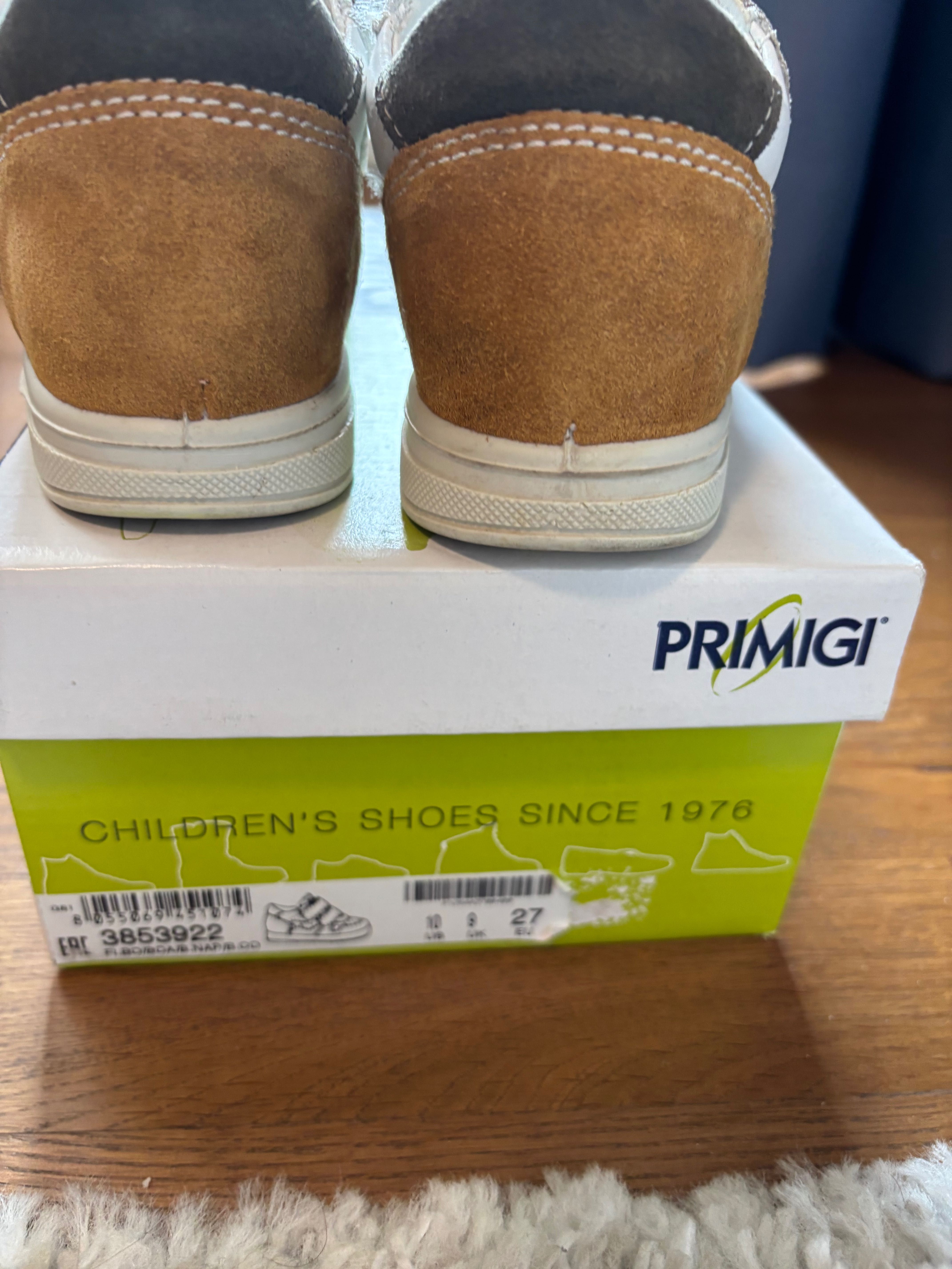 Кожени PRIMIGI обувки за момче - 27 номер