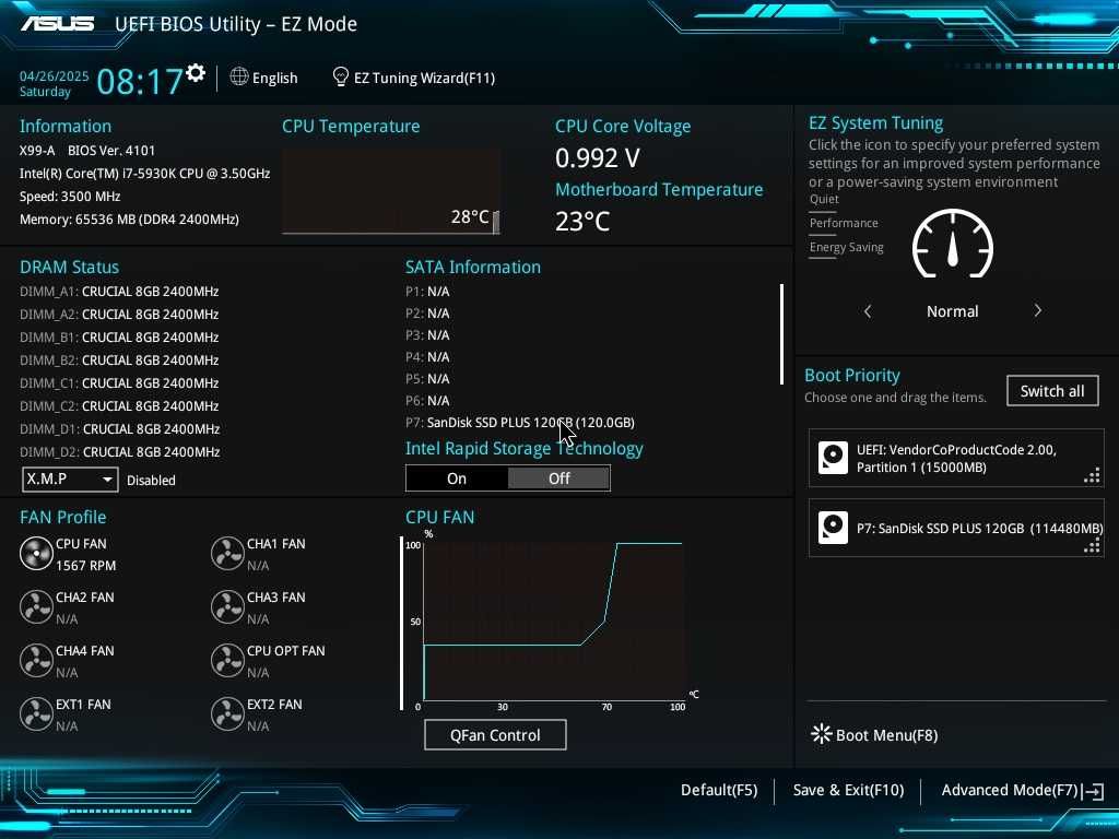 Дъно Дънна платка ASUS X99-A 2011-3 X99 до 128GB DDR4