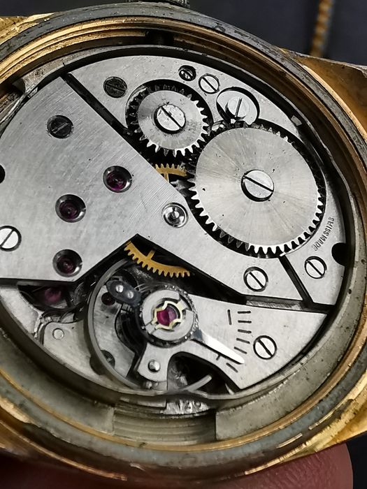 Ceas Pontiac Nageur -Întoarcere manuala -32 mm -Funcționează excelent