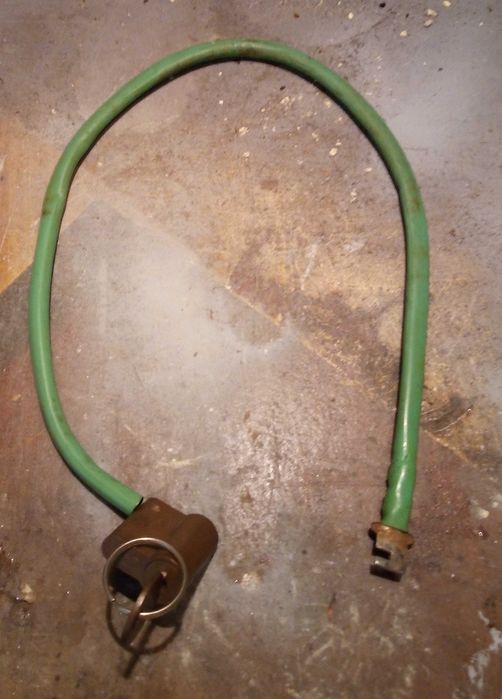 Заключващ механизъм за велосипед.