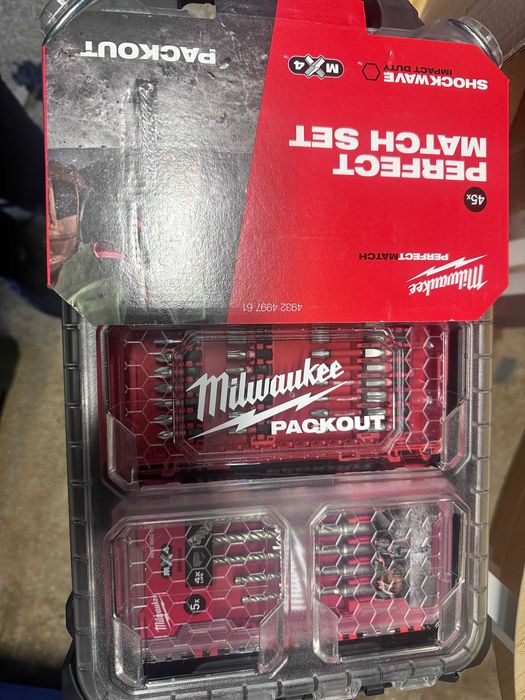 Milwaukee Set 45 de accesorii in Cutie PACKOUT