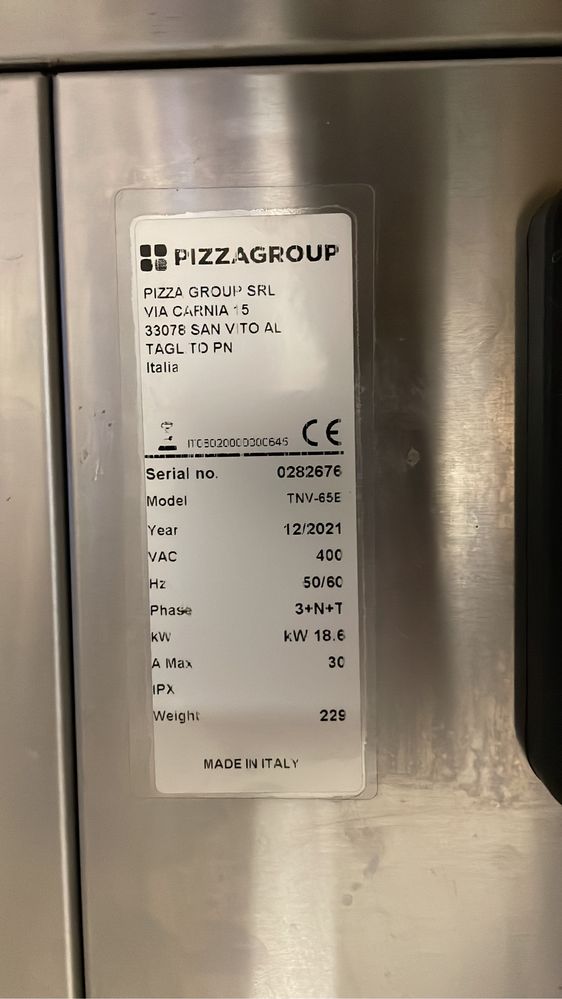 Vand cuptor covrigi 650 sau pizza 80 buc