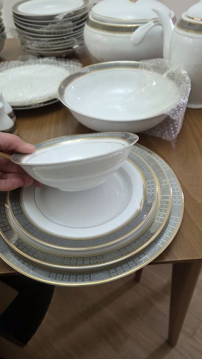 Столовый сервиз на 12 персон 121 предмет набор столового сервиса