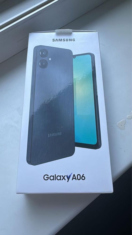 Galaxy A06 Черный новый