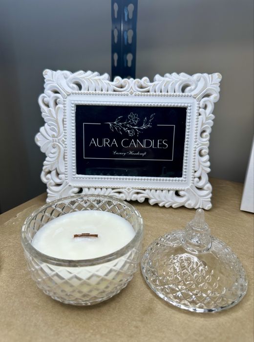 Ръчно изработени свещи от соев восък