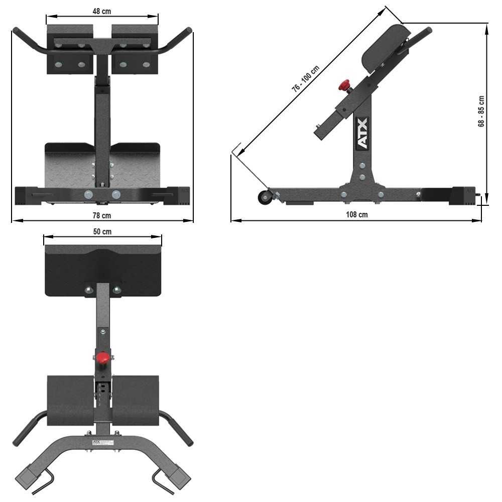 Пейка за Хиперекстензия , Глутеус , Седалище / Hyperextension 45°