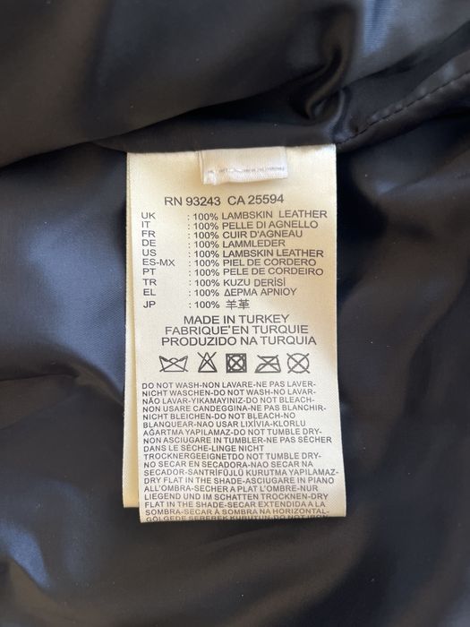 Дамско кожено яке Diesel Black Gold