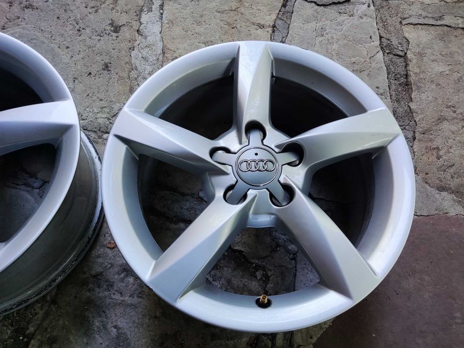 Audi 5х112 - 16 цола оригинални лети джанти Ауди (А4 B8 Face) .