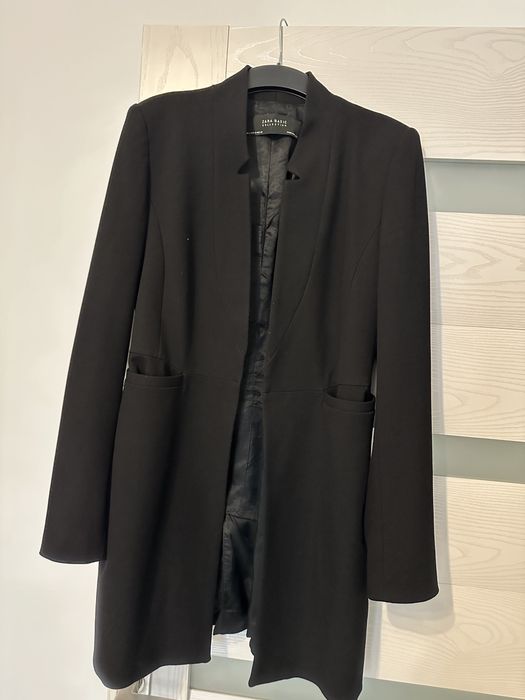 Sacou lung, cambrat, Zara, S