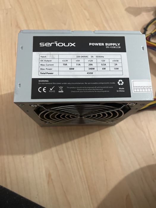 sursa pc serioux 450w