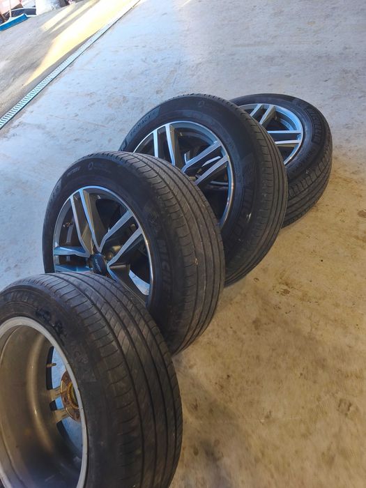 Alutec 18цола 5х112 ет38 J8 гуми Мишелин 225 55 18