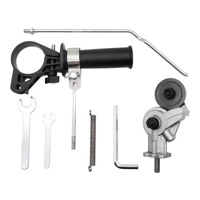 Set adaptor cu role pentru taiat tabla si materiale din fier, cu maner