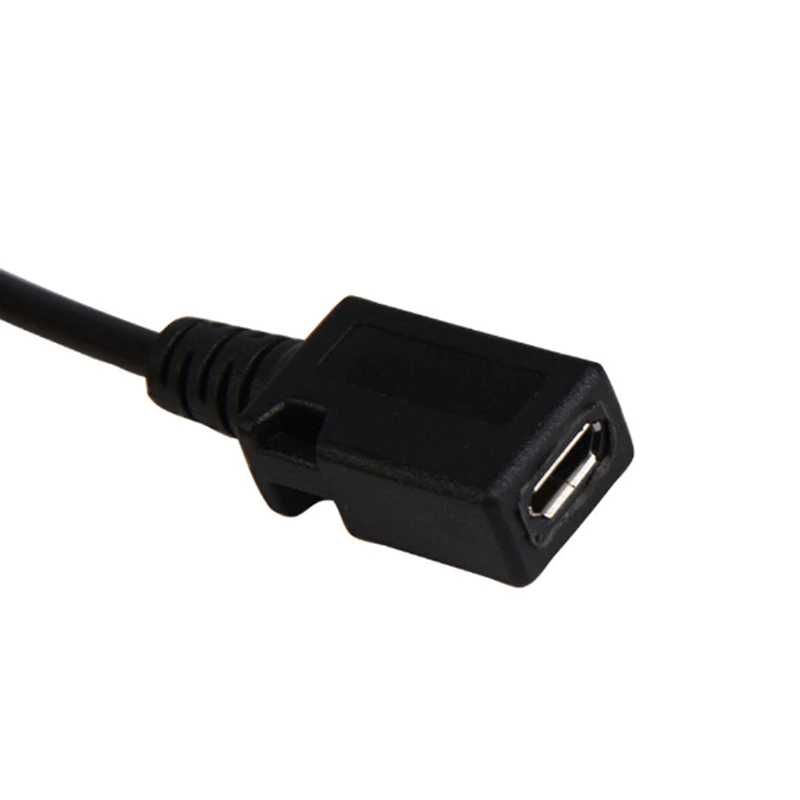 Adaptor OTG 2in 1 MicroUSB spliter Y  20 cm