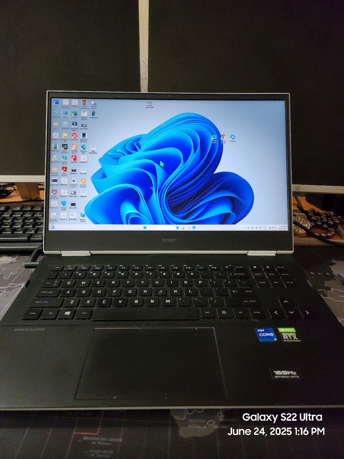Hp omen 16 corei-7 11800h