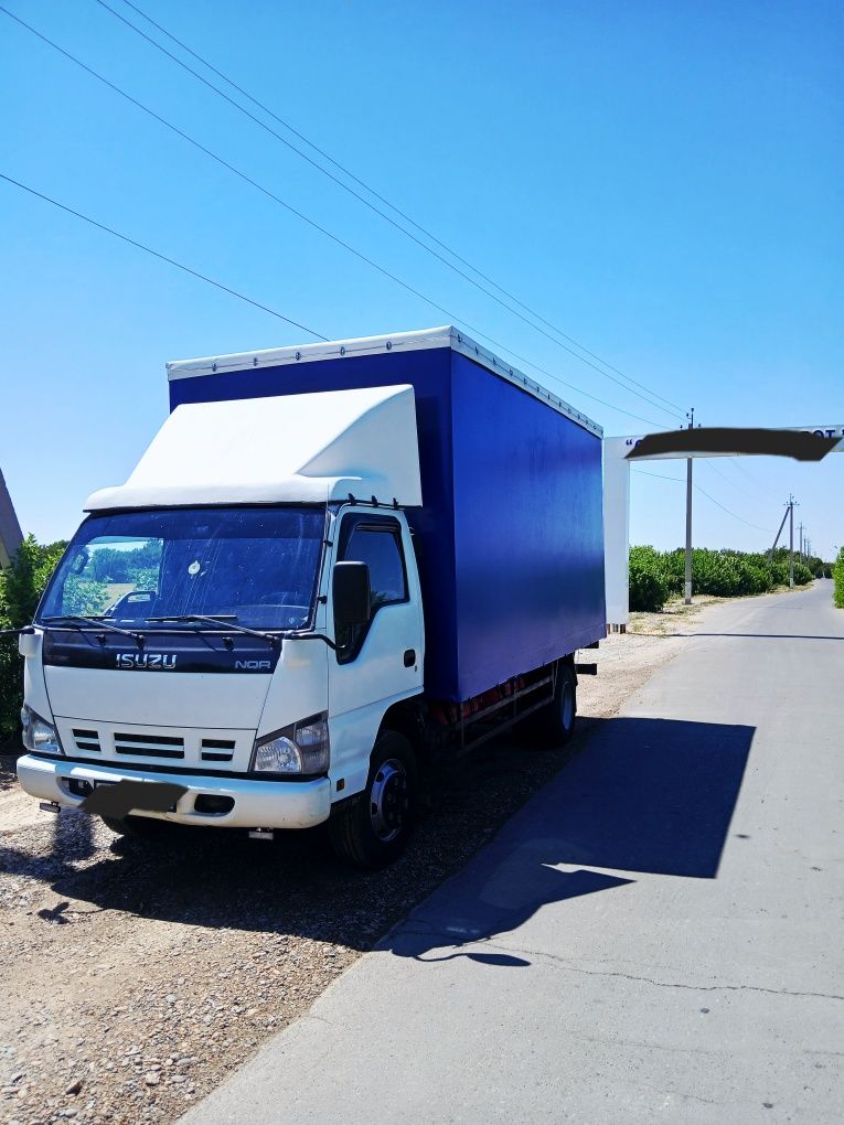 Isuzu tentli-furgon 5 tonnalik radnoy