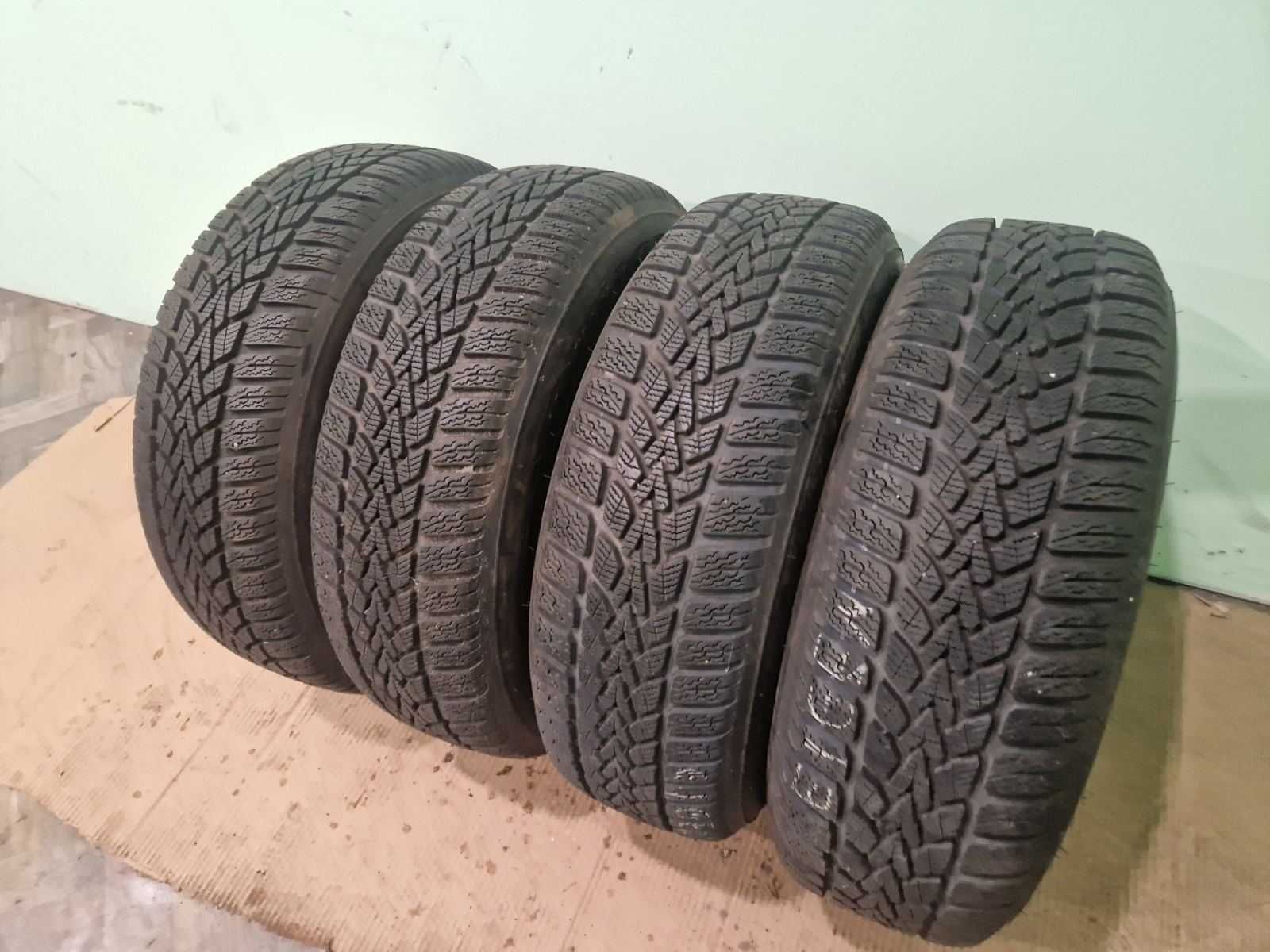 4 Dunlop R15 195/65/ 
зимни гуми 
DOT3617